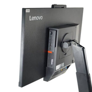 PC fixe Lenovo M720q TIO écran de 22 pouces FHD avec support Tiny Grade A+